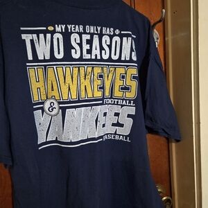 Hanes Navy Blue Tagless T-Shirt